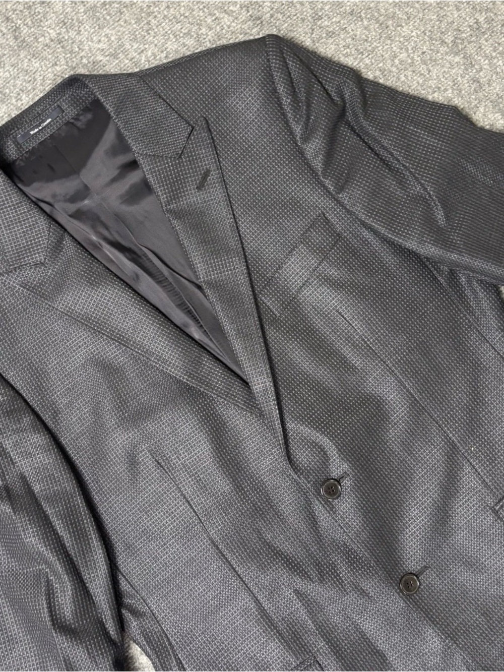 Men’s Versace Collection Black Blazer Sz IT 52